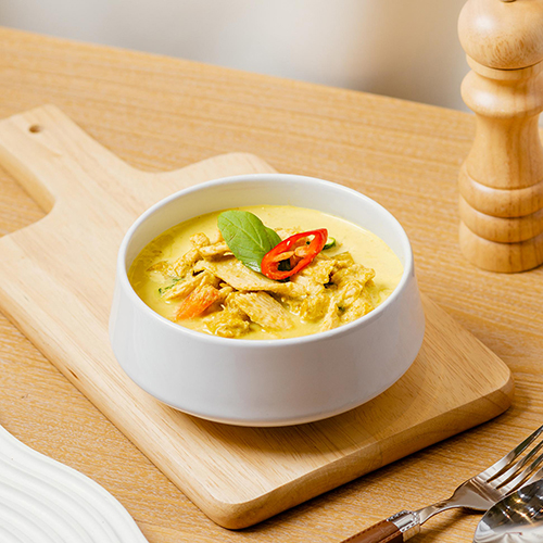Green Curry With Shrimps+ricebery 50g